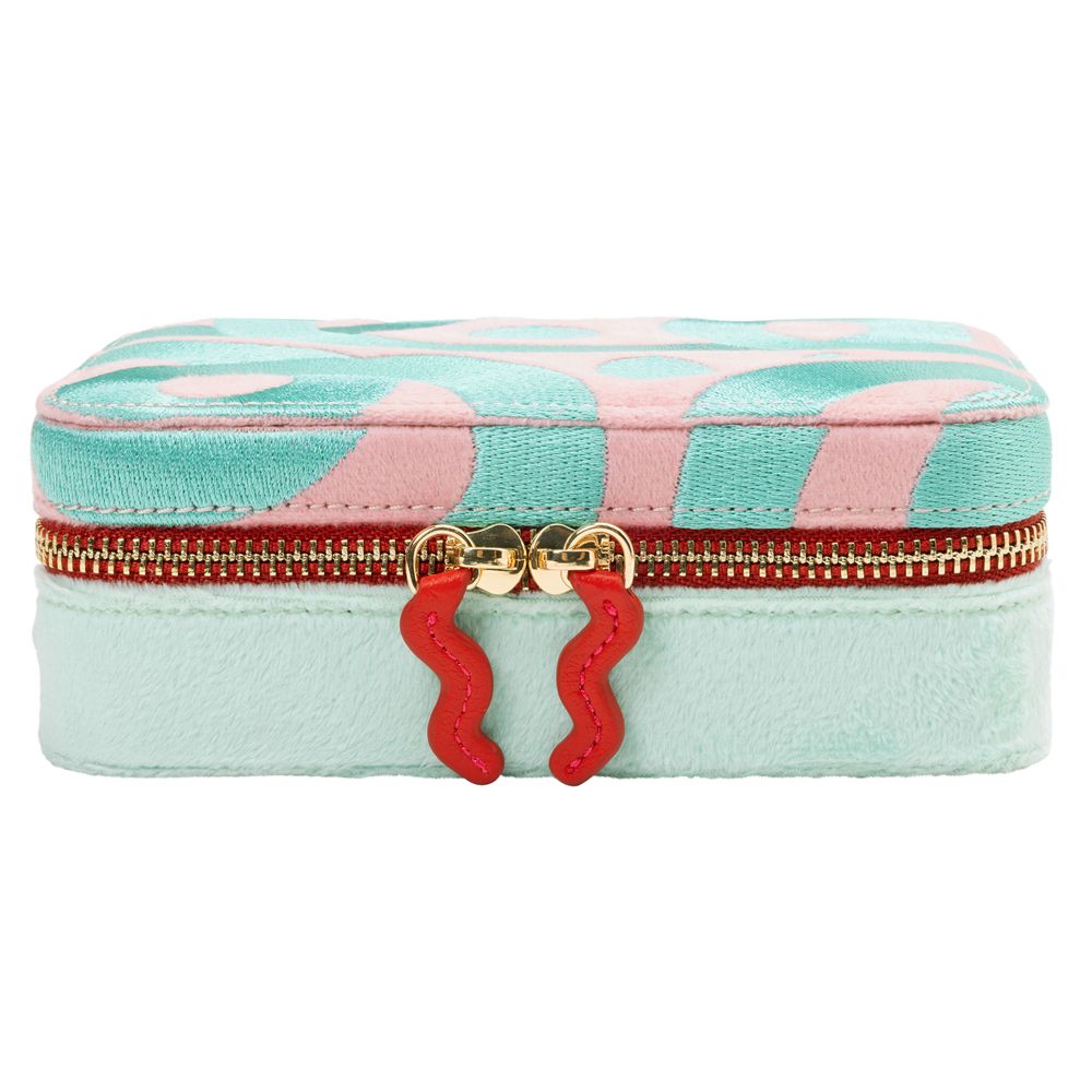 Bea Bongiasca Travel Zip Case Verde agua - WOLF