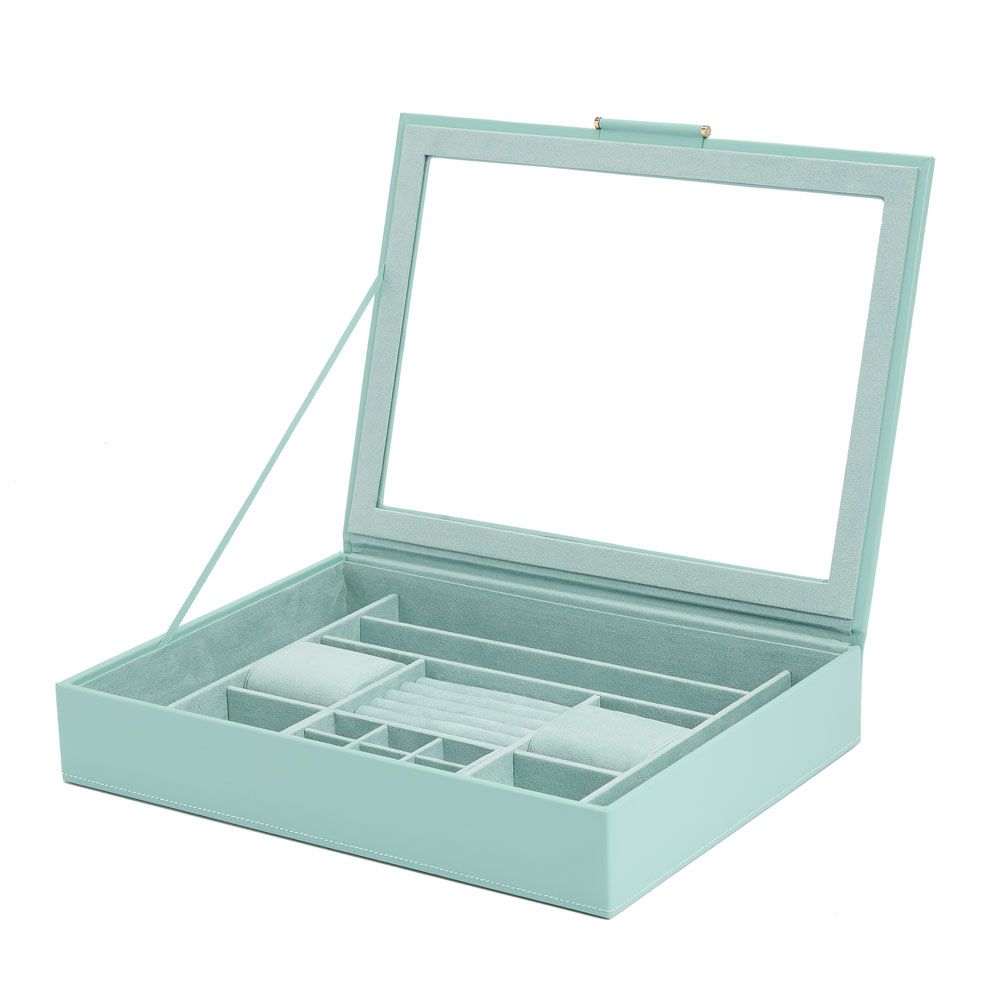 Joyero Sophia con ventana Jade - WOLF