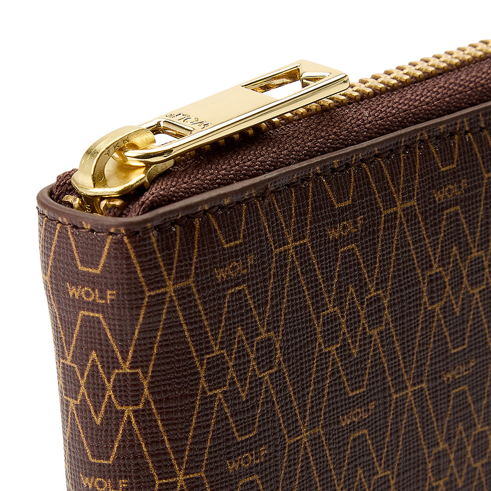 Billetera con cierre Signature
