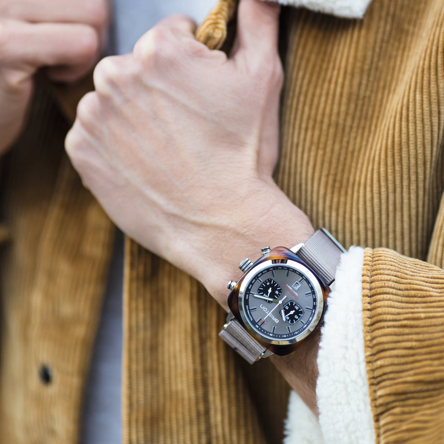 Clubmaster Sport Acetato Taupe