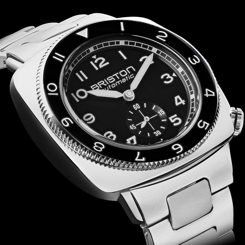 Clubmaster Legend Segundero - Full Acero Negro