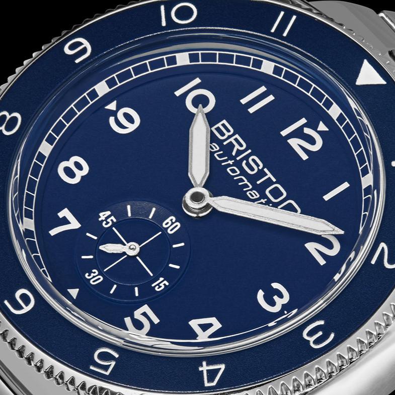 Clubmaster Legend Segundero - Full Acero Azul