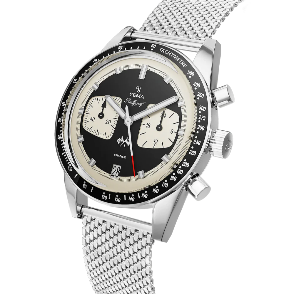 Rallygraf Meca-Quartz Panda invertido - YEMA