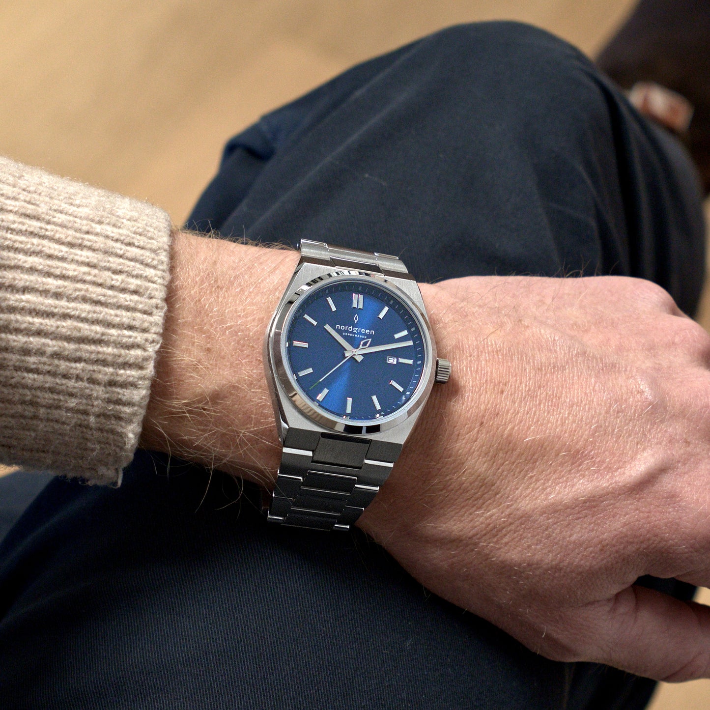 Succession Esfera Azul 41mm - Nordgreen