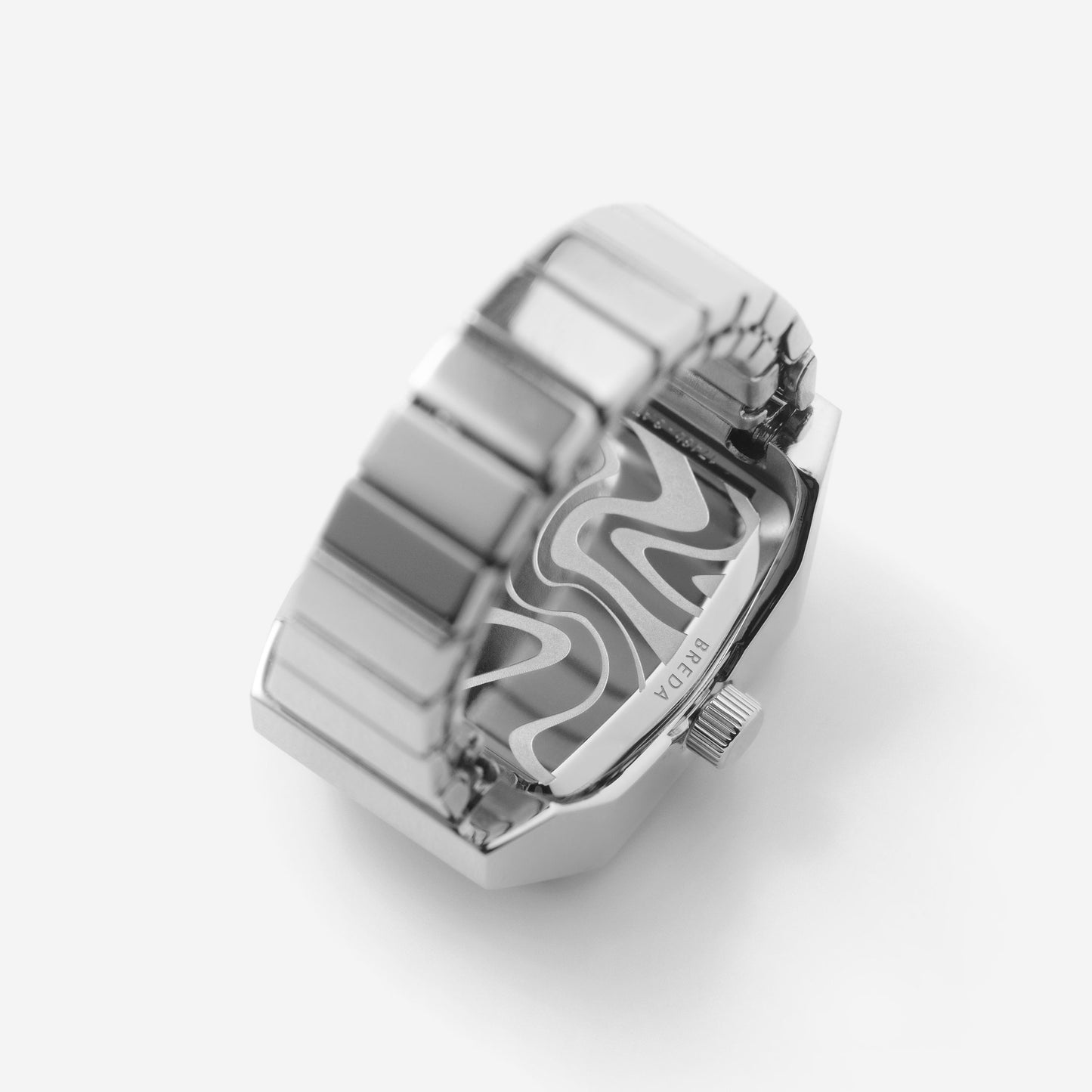 BREDA × DALMATA ANILLO RELOJ ACERO