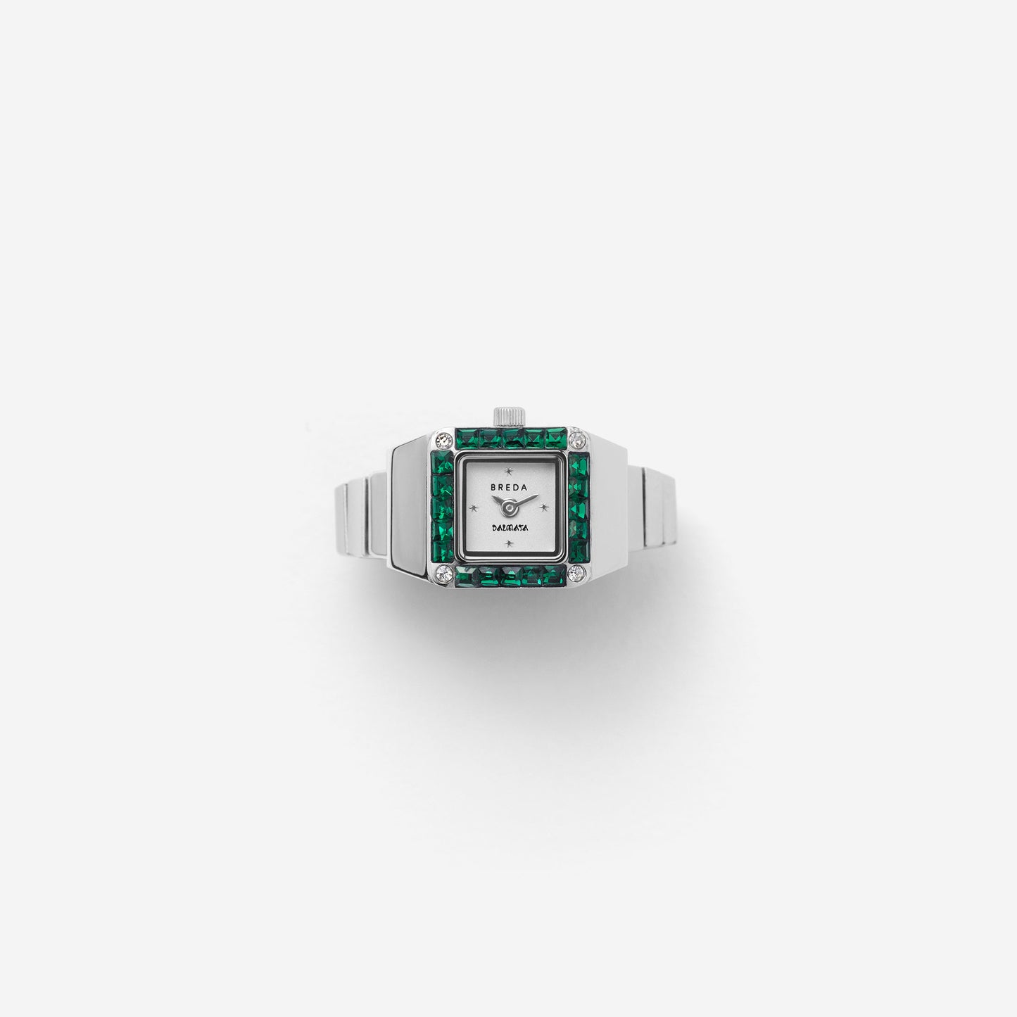 BREDA × DALMATA ANILLO RELOJ ACERO