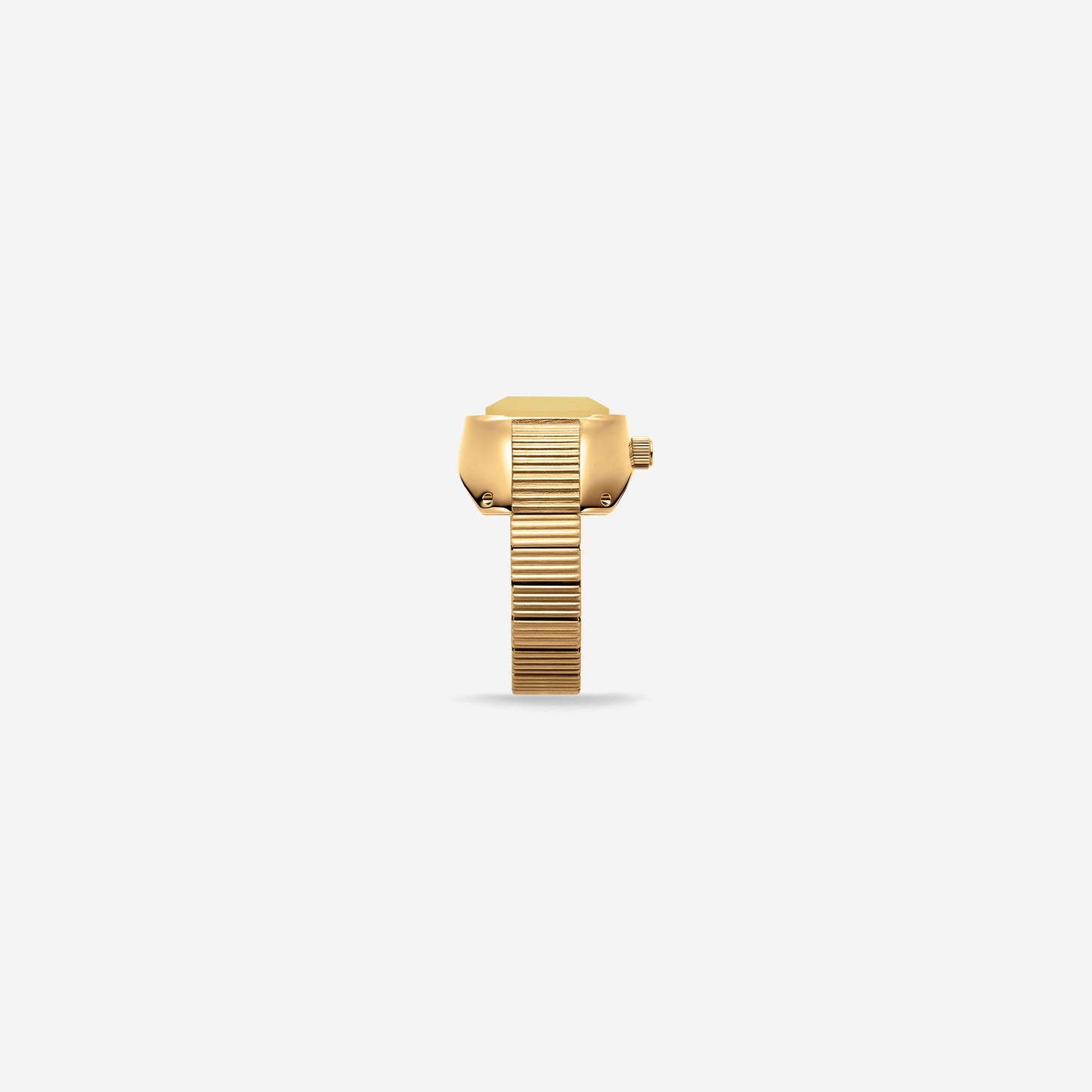 BREDA NOCTURNE ANILLO RELOJ DORADO