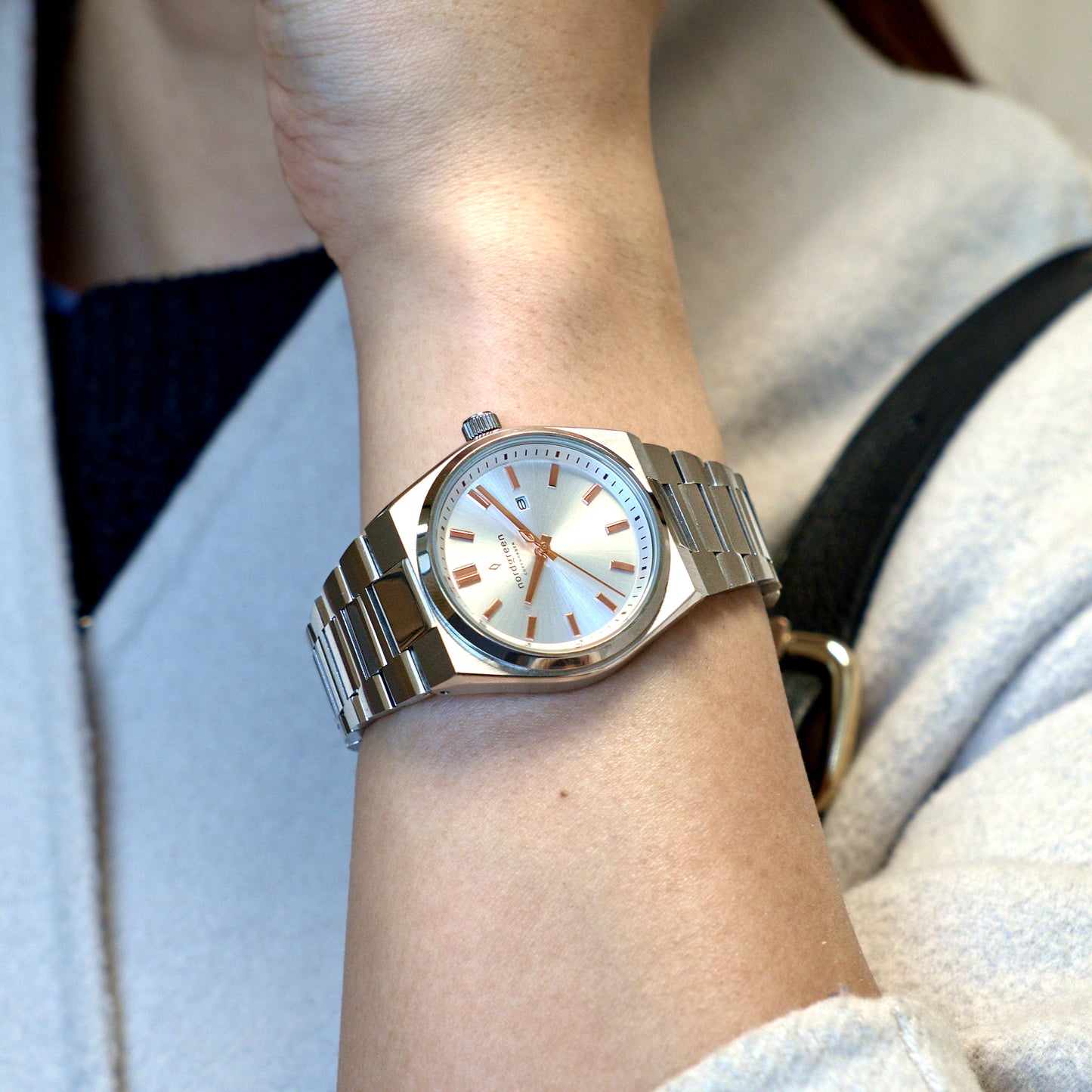 Succession Esfera Rose/Plata 35mm - Nordgreen