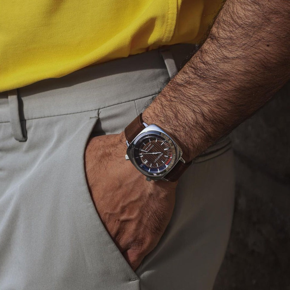 Clubmaster Diver Yatching Acero - Azul Marino