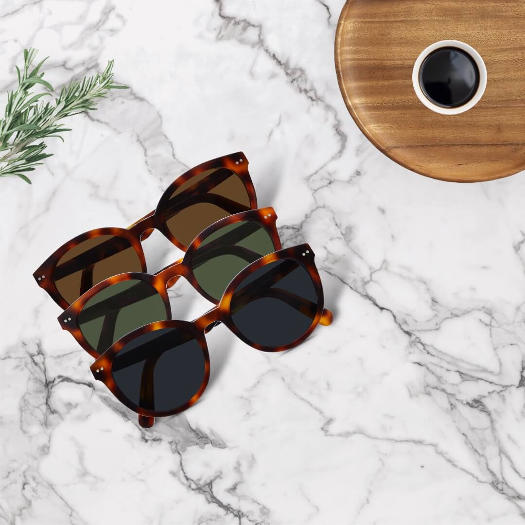 Lentes de Sol Briston - Café