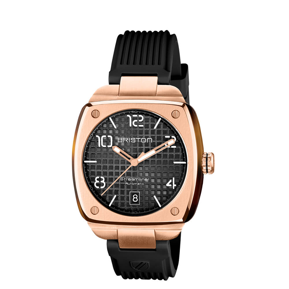 Streamliner Urban Auto Acero Gold y Acetato - Negro