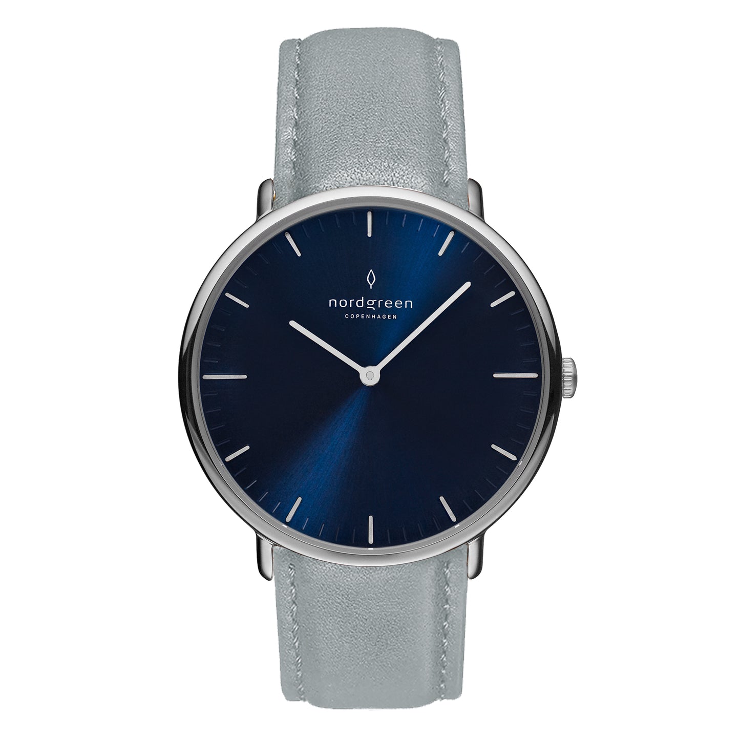 Native Cuero Gris Acero 36mm - Nordgreen