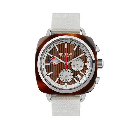 CLUBMASTER REGATTA - CHRONO - NOGAL / BLANCO