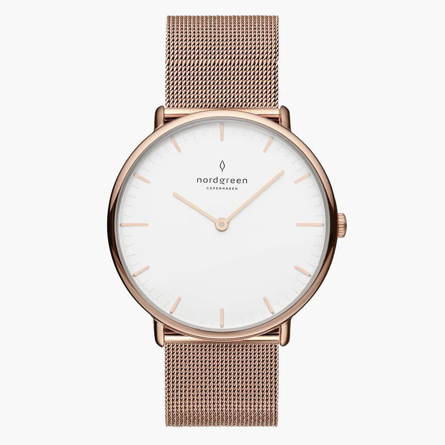 Native Malla Oro rosa 28mm  - Nordgreen