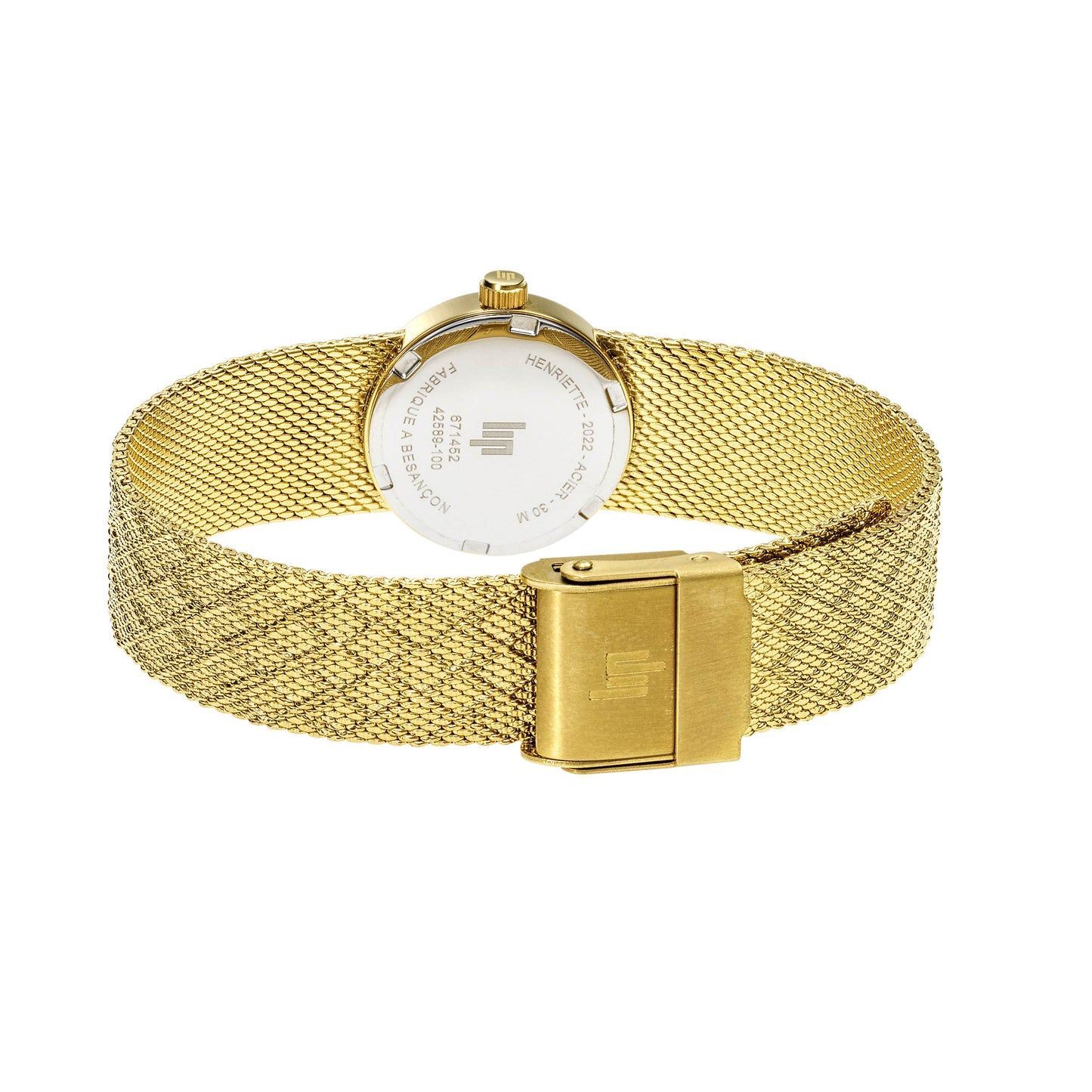 Henriette Manchette Dorado Fondo Oscuro - LIP