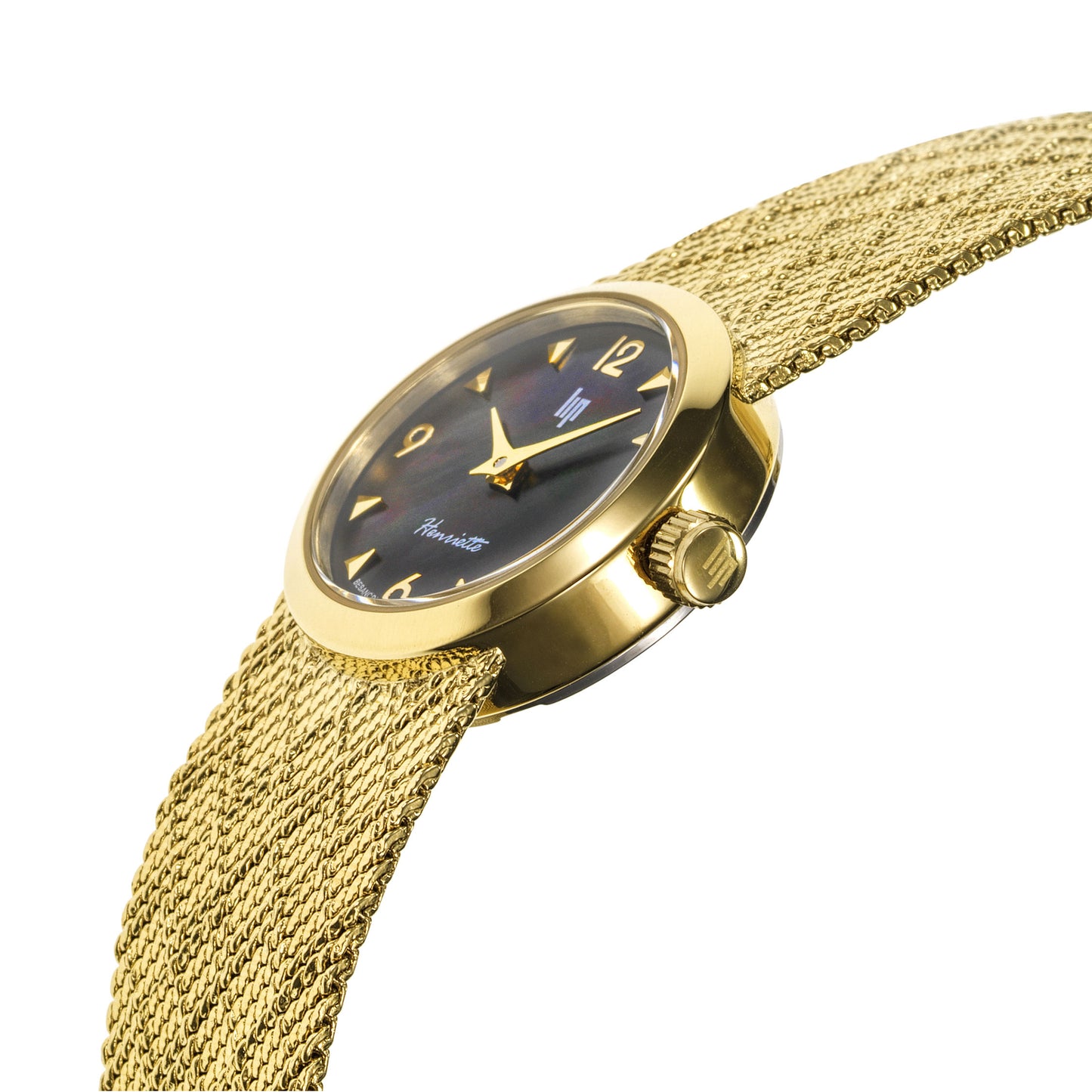 Henriette Manchette Dorado Fondo Oscuro - LIP