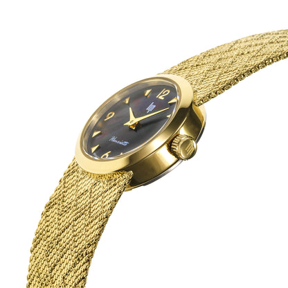 Henriette Manchette Dorado Fondo Oscuro - LIP