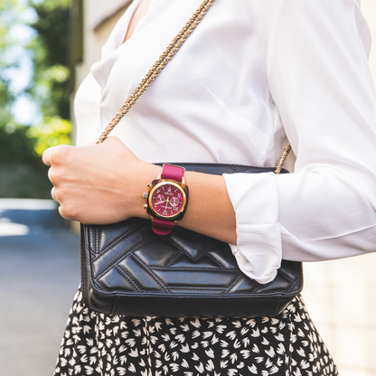 Clubmaster Classic Acetato Berry