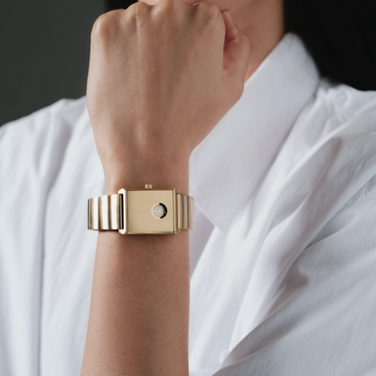 Pulse Locket Dorado - BREDA