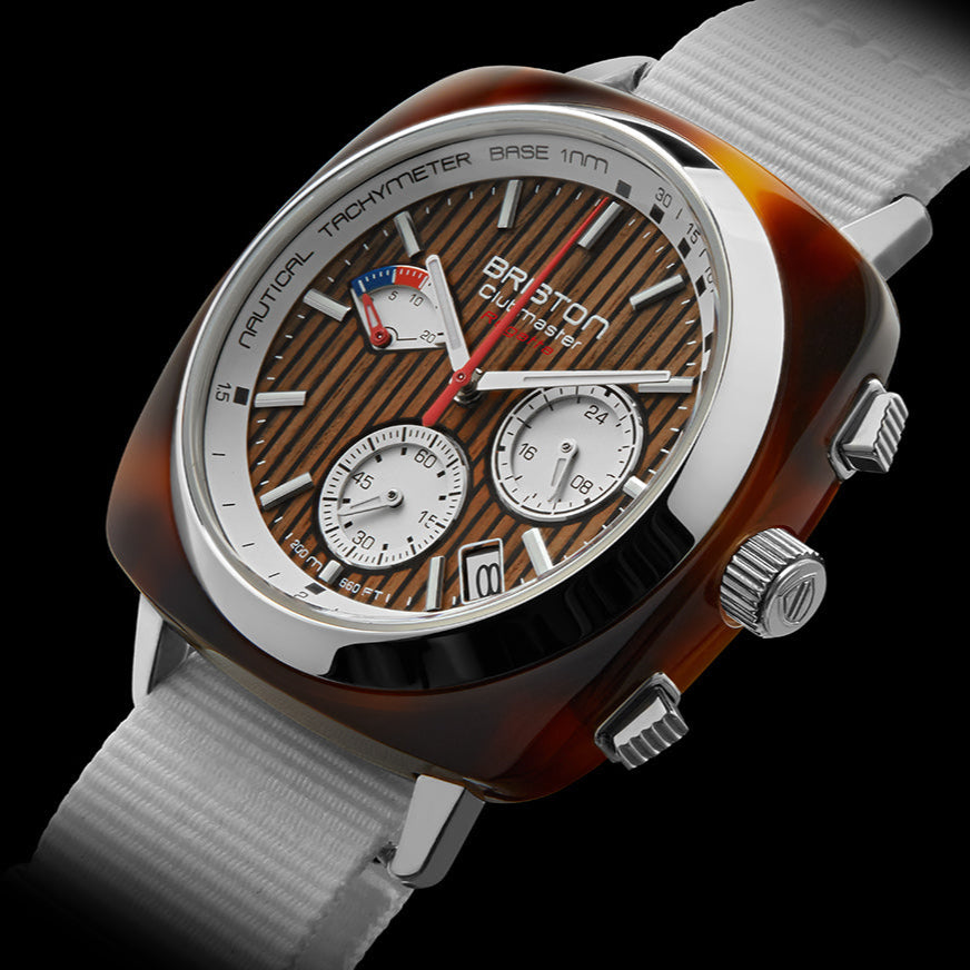 CLUBMASTER REGATTA - CHRONO - NOGAL / BLANCO