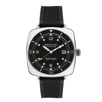 Clubmaster Legend Diver - Acero Silicona Negro
