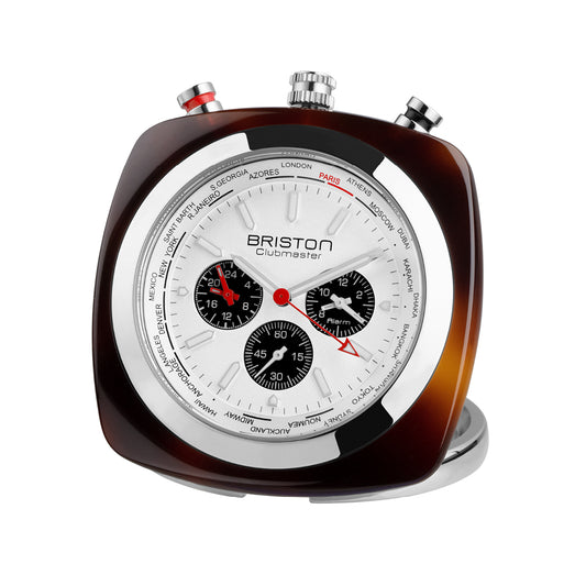 Streamliner Reloj De Escritorio - Blanco