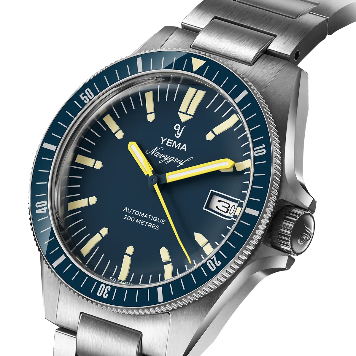 Navygraf Heritage Azul - Yema