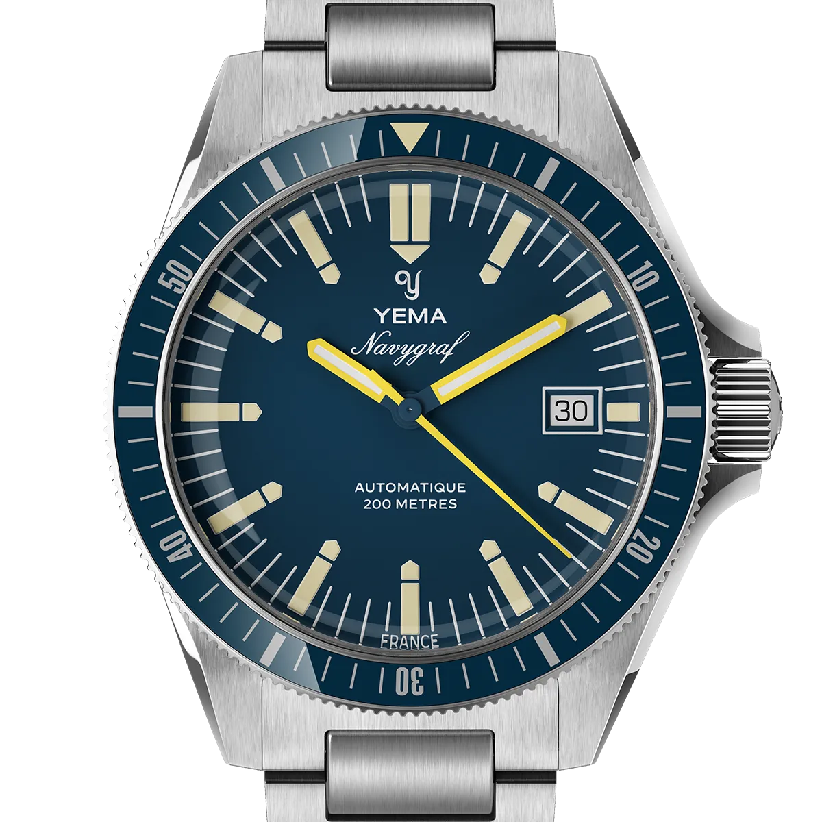 Navygraf Heritage Azul - Yema