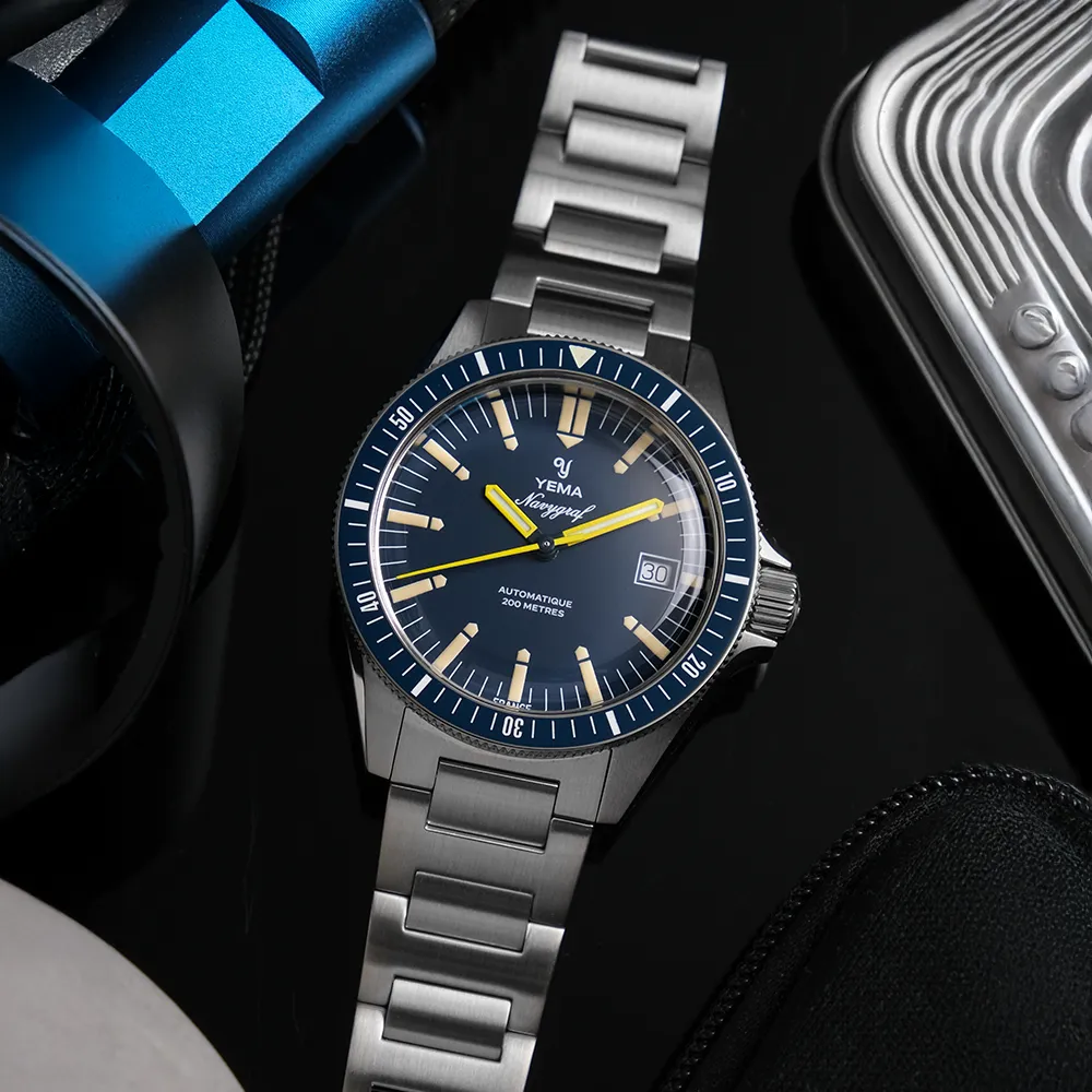 Navygraf Heritage Azul - Yema