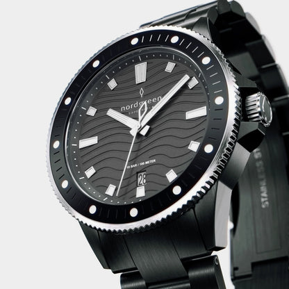 Waves 40mm Full Negro - Nordgreen