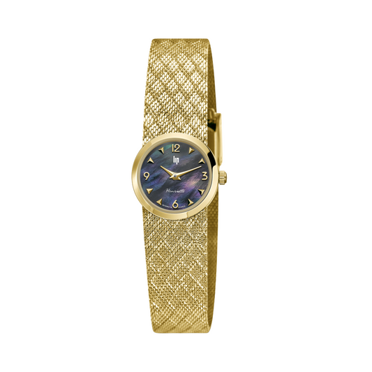 Henriette Manchette Dorado Fondo Oscuro - LIP