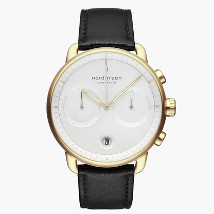 Pioneer Negro Oro 42mm  - Nordgreen