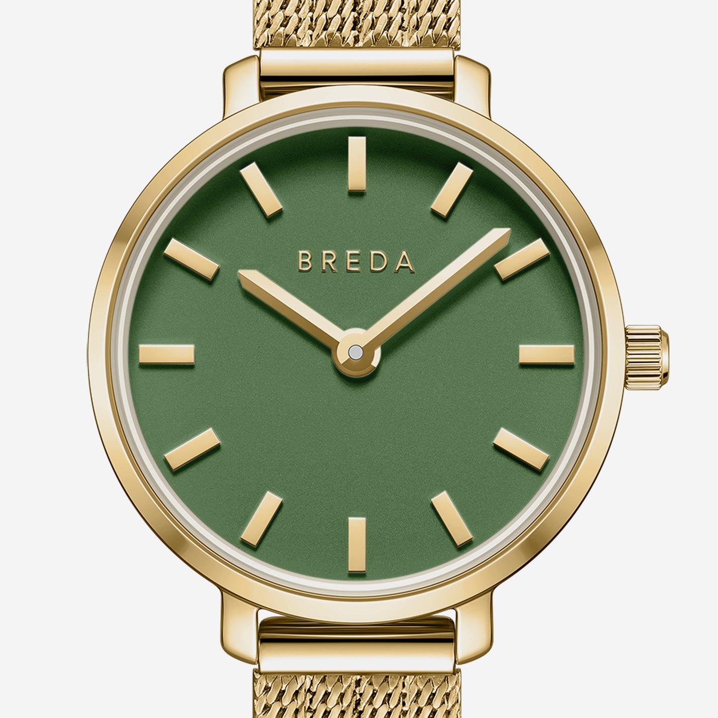 Beverly Malla Fondo Verde Dorado - BREDA