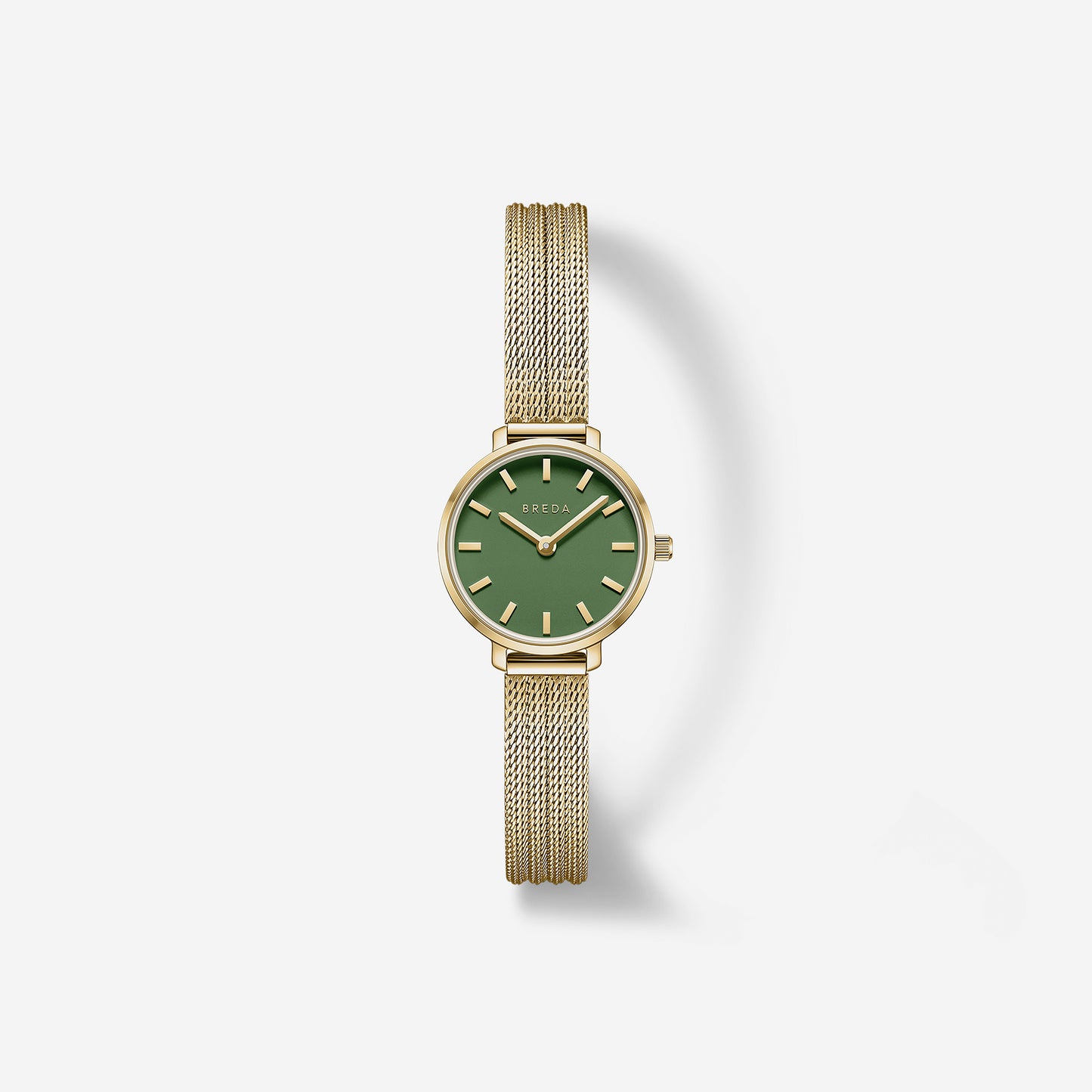 Beverly Malla Fondo Verde Dorado - BREDA