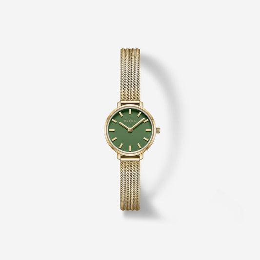 Beverly Malla Fondo Verde Dorado - BREDA