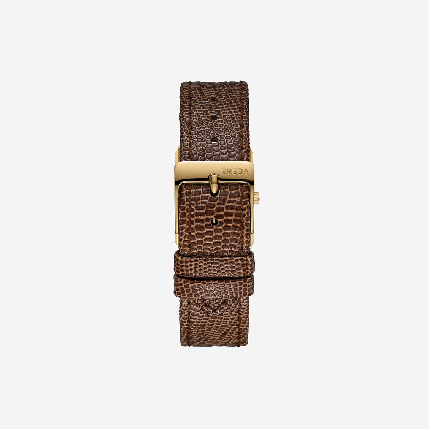Mini Virgil Lizard Marrón Dorado - BREDA