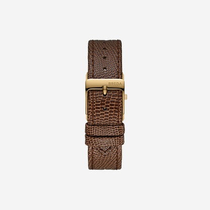 Mini Virgil Lizard Marrón Dorado - BREDA
