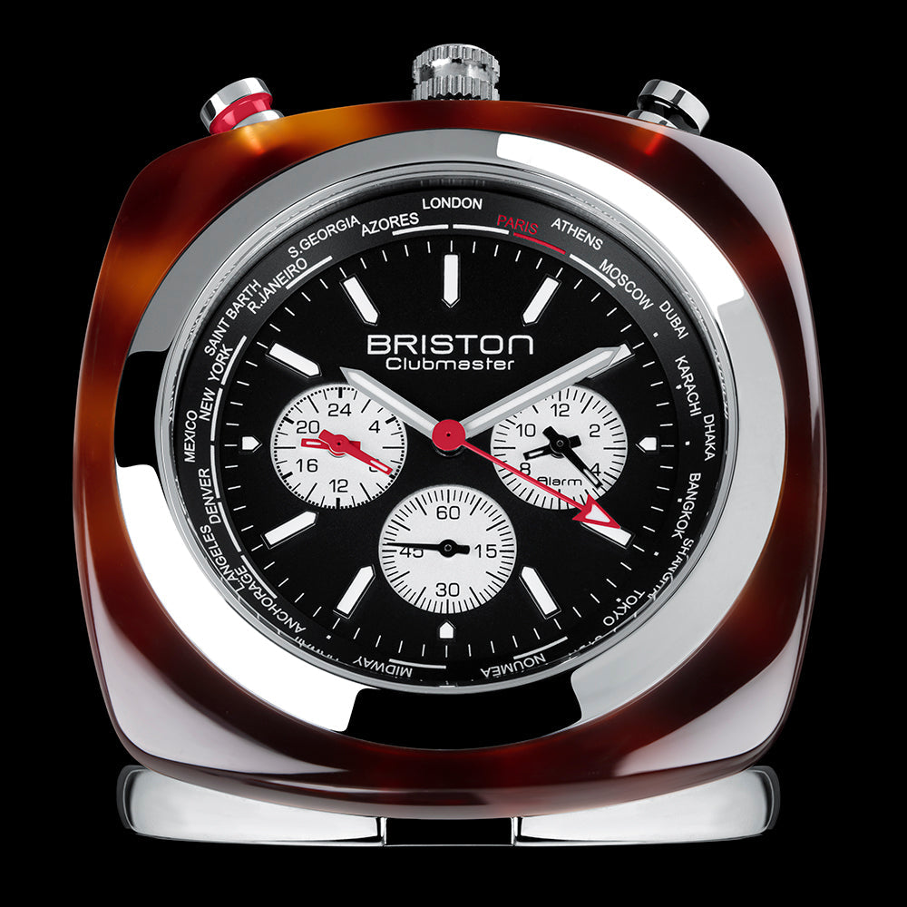 Streamliner Reloj De Escritorio - Negro