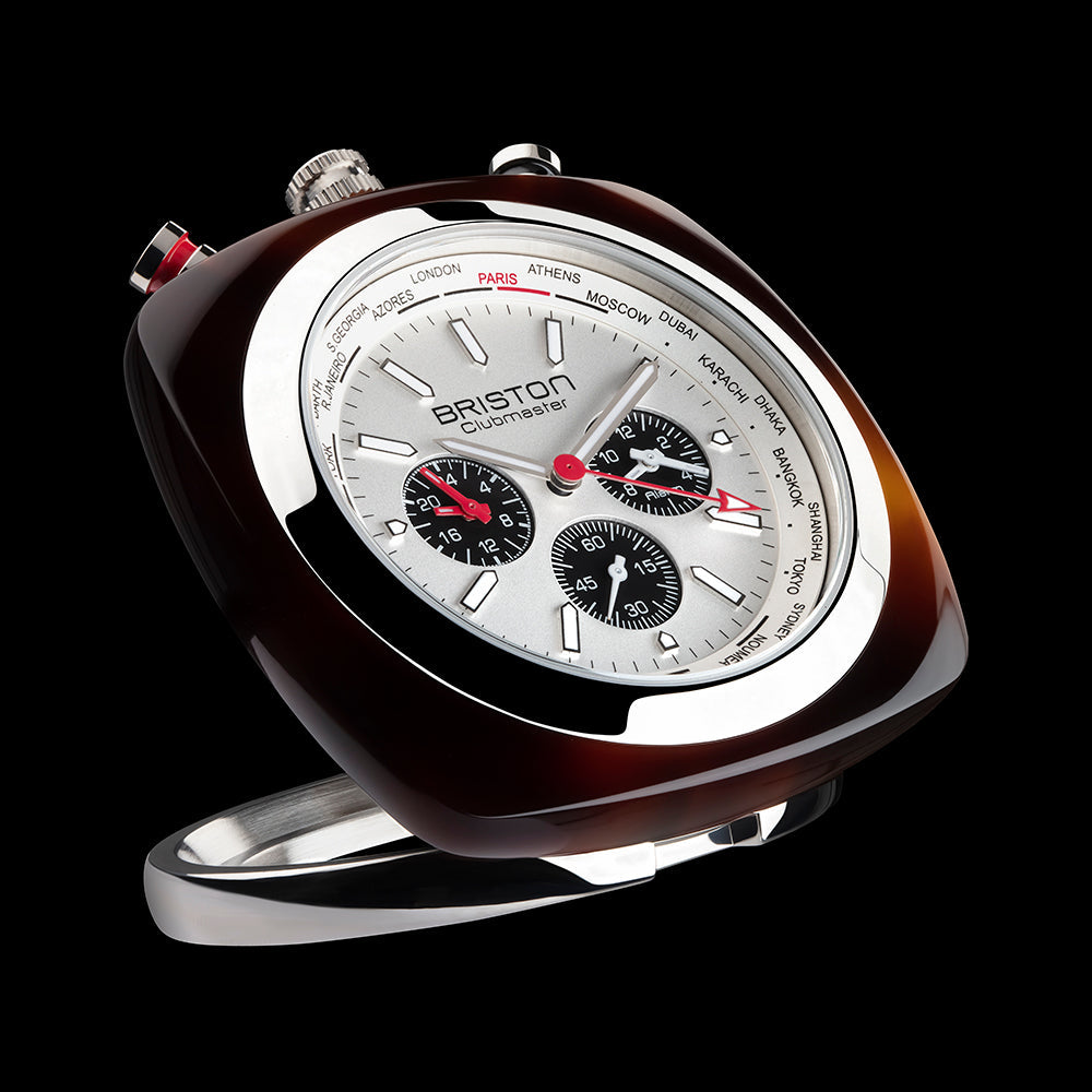 Streamliner Reloj De Escritorio - Blanco