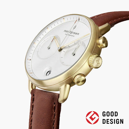 Pioneer Negro Café 42mm  - Nordgreen