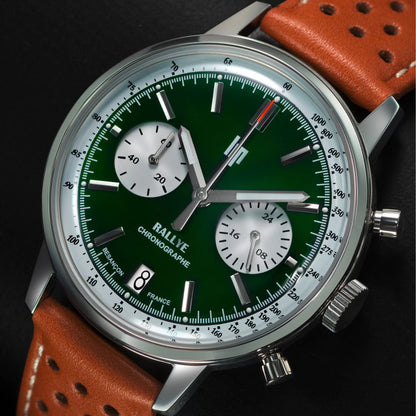 Rallye 39 Meca Quartz Fondo Verde - LIP