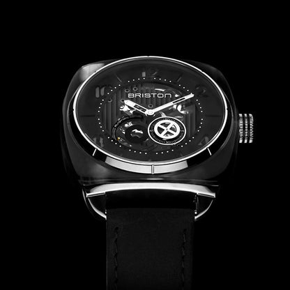 Streamliner Skeleton Acetato - Negro Vintage